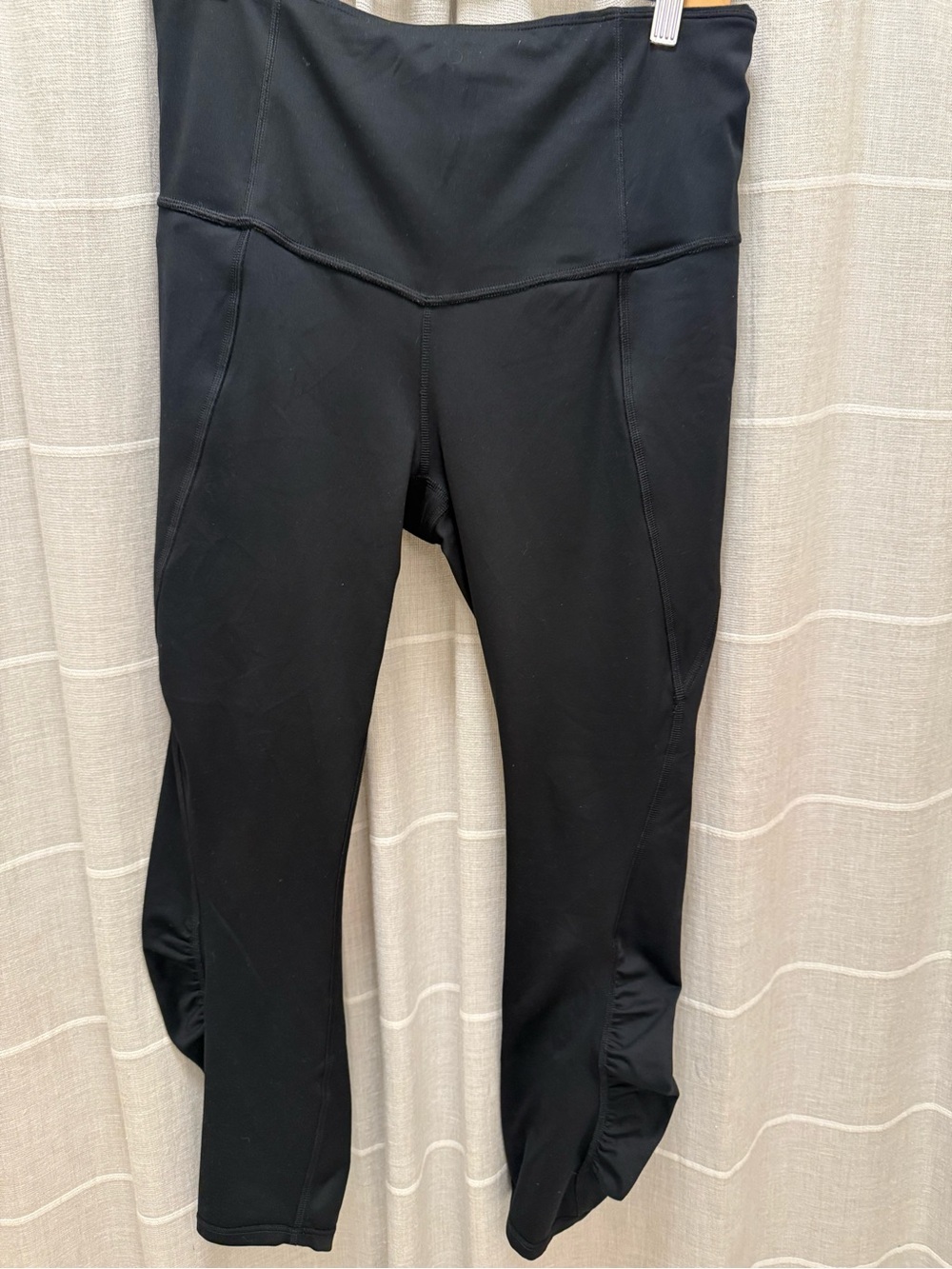 High-Rise Black Active Leggings